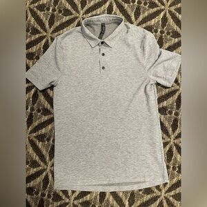 Lululemon grey polo shirt size small